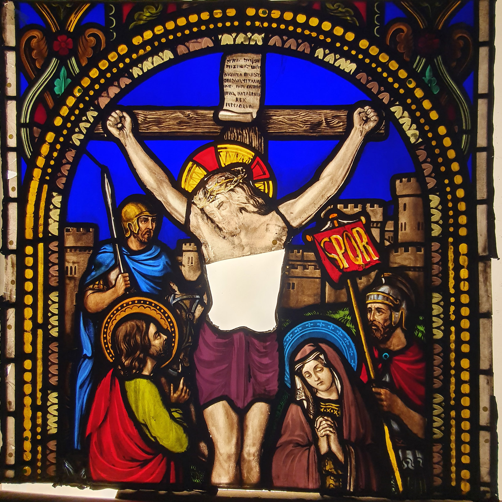 Church Stained Glass Window Restoration